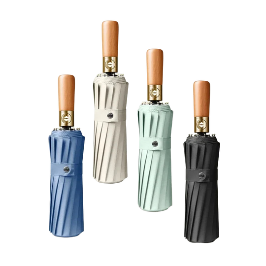 Paraguas Plegable Resistente Al Viento - Mod. 9