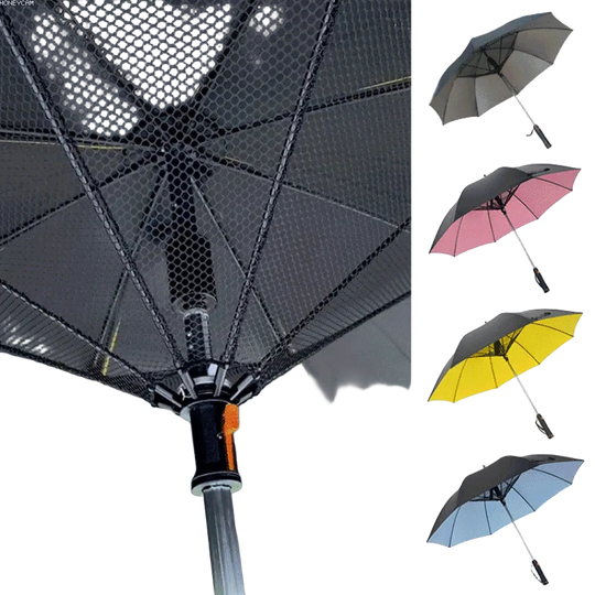 Paraguas Plegable Resistente Al Viento - Mod. 492