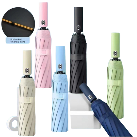Paraguas Plegable Resistente Al Viento - Mod. 122