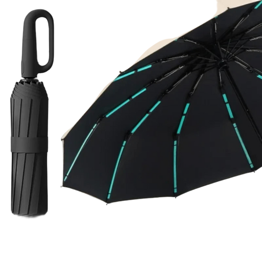 Paraguas Plegable Resistente Al Viento - Mod. 497