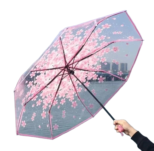 Paraguas Plegable Transparente - Mod. 6